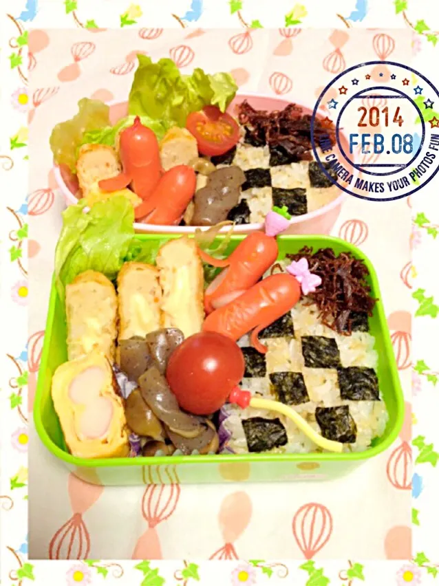 Snapdishの料理写真:学童お弁当|もっさんさん