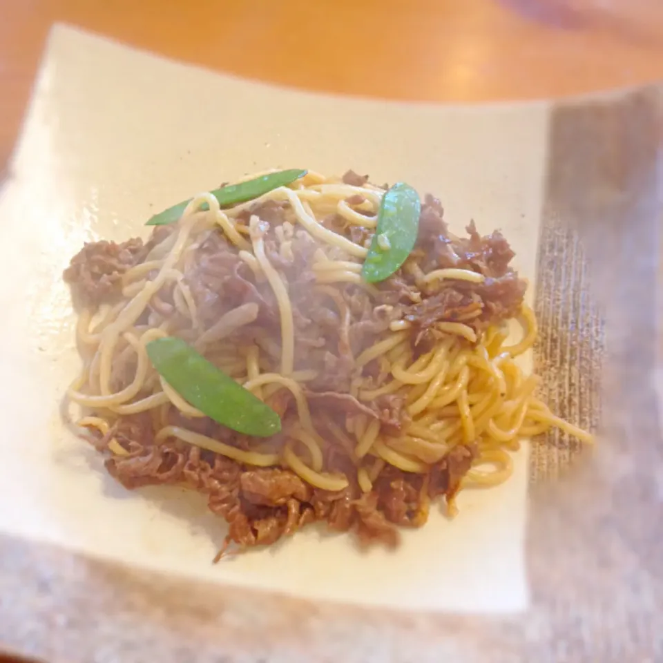 牛肉のオイスターソース焼きそば|Kenji Kinoshitaさん