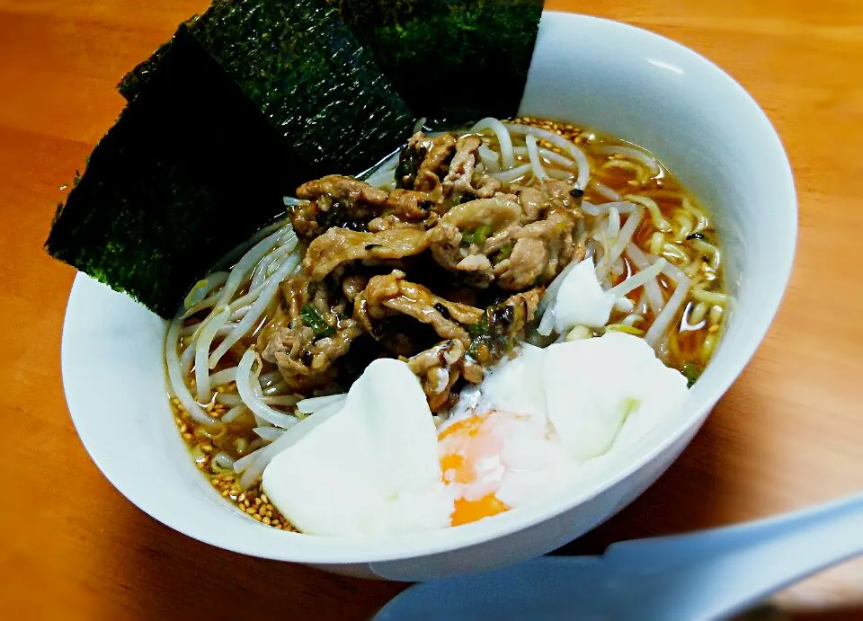 焦がしネギと豚のあんかけラーメン|Misako Tanakaさん