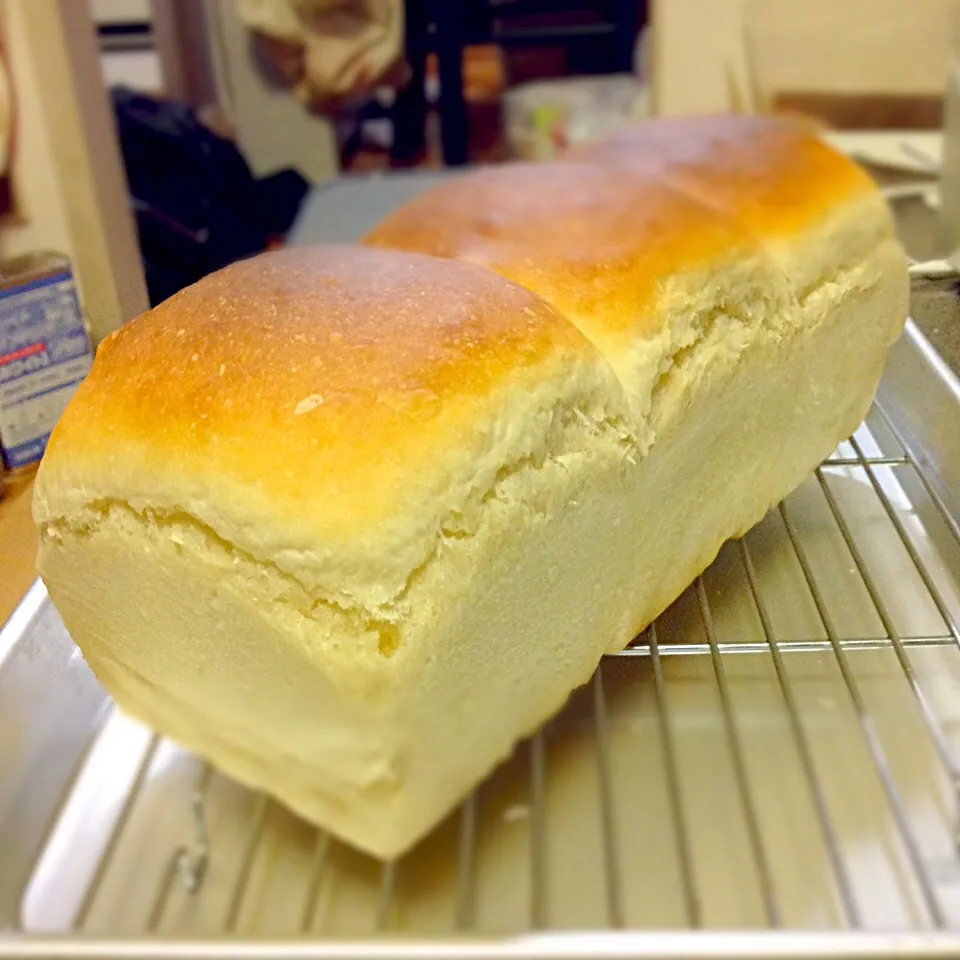 食パン焼けました🍞|にょんにいさん