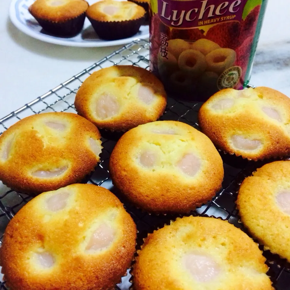 Lychee muffins|Trish Wongさん