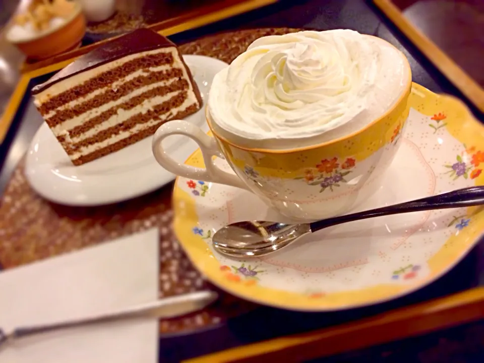 Snapdishの料理写真:ウィンナーコーヒー☕️|nanchikoさん