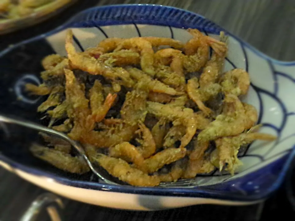 drunken crispy shrimps|enihsさん