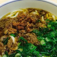 高速ＰＡの肉うどん☆|はるにーさん