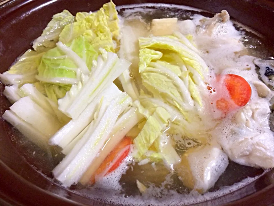 Snapdishの料理写真:ひさご亭のふぐちり|Food is lifeさん