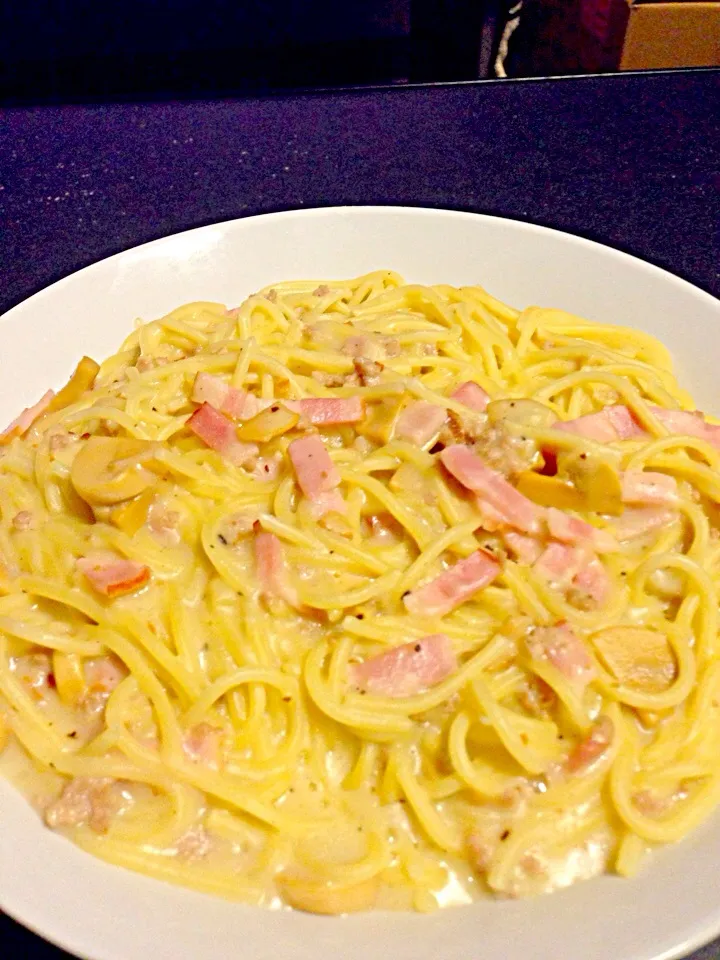 carbonara:)|Patrick Uyさん