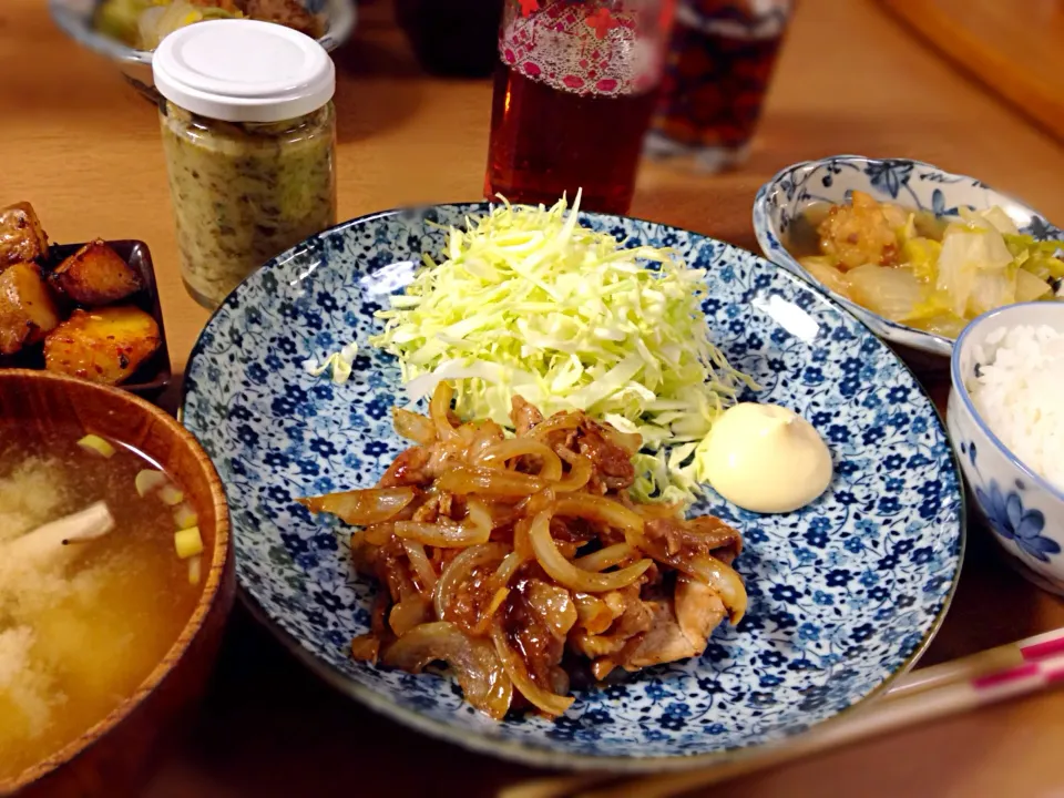 豚の生姜焼き定食|hiromi uedaさん