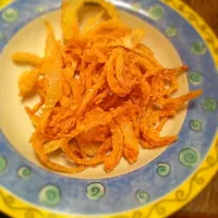 fried onion rings|Melanie Voggenbergerさん