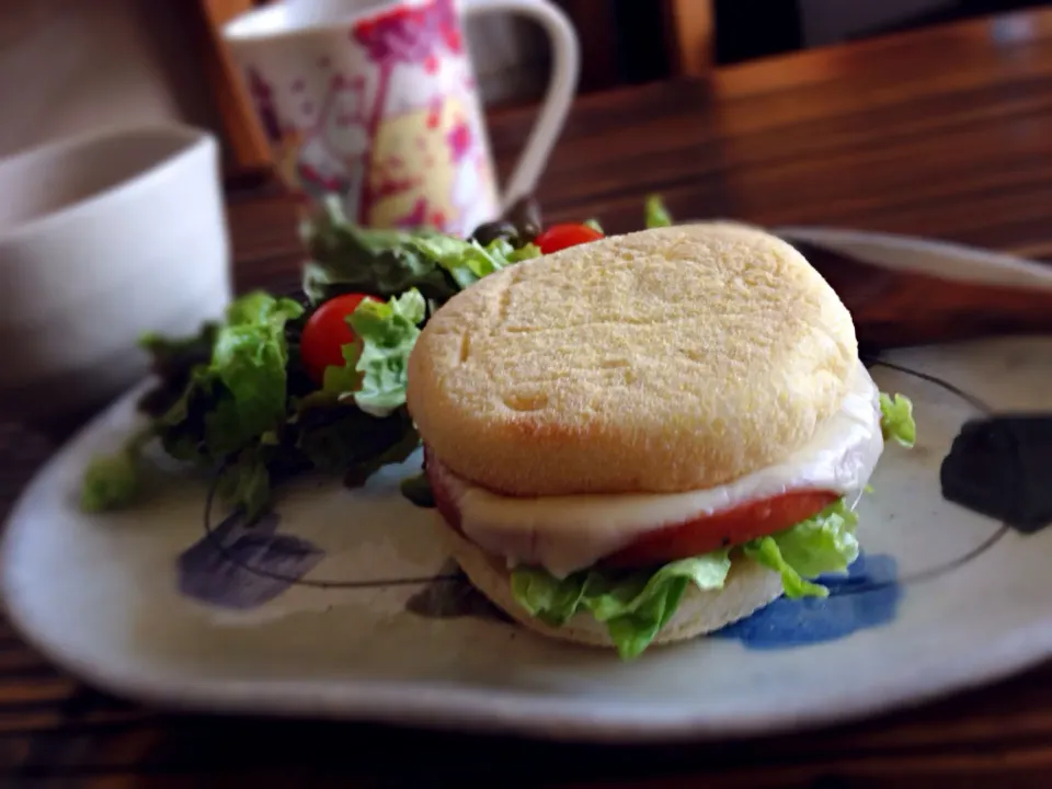 ハムチーズバーガー|よっすぃさん