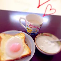 今日の朝ご飯♡♡|hisaaaaさん