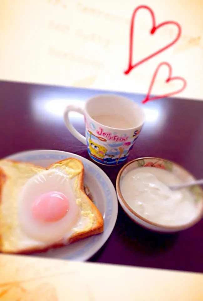 今日の朝ご飯♡♡|hisaaaaさん