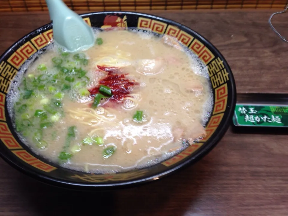 一欄のとんこつラーメン|まさとさん