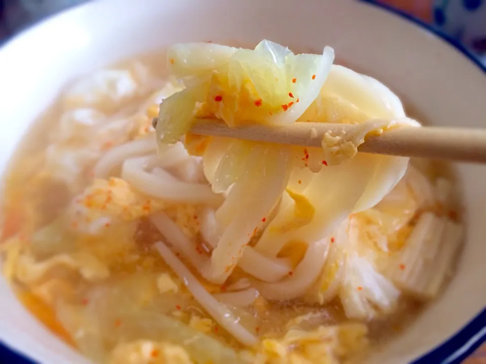 野菜あんかけうどん|じゃむらんどさん