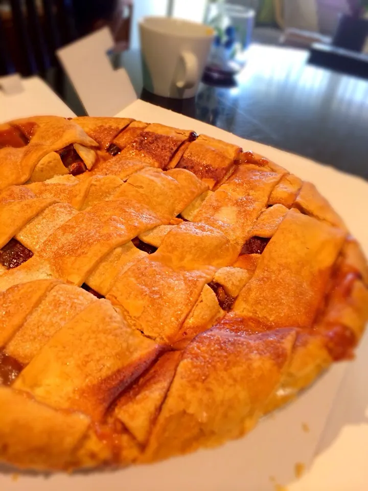 Costco's apple pie!!|Kanako Sekineさん