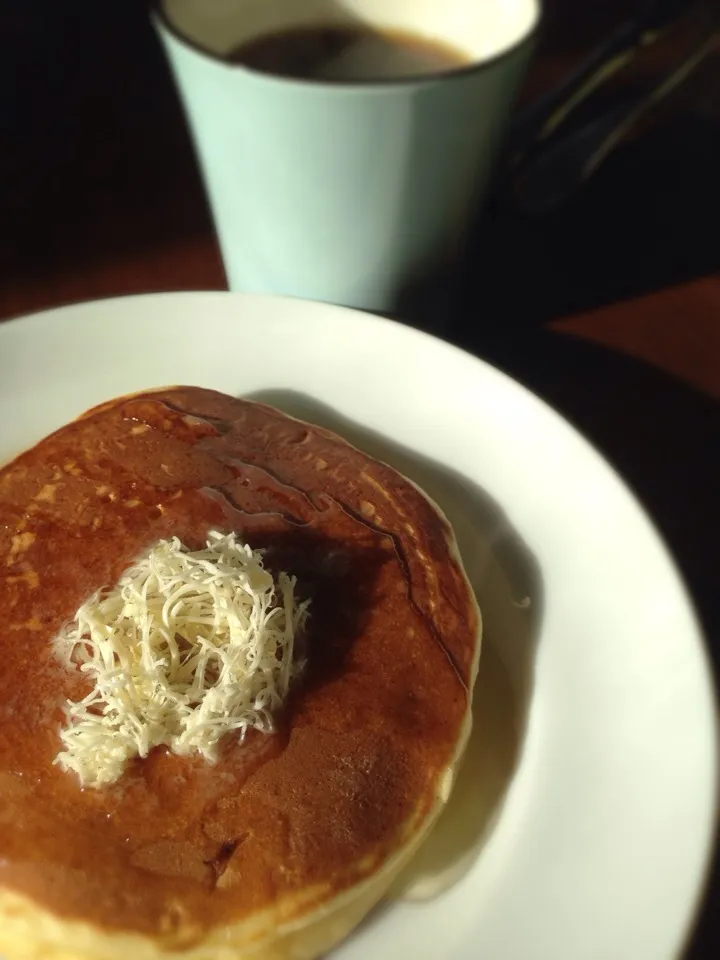 Snapdishの料理写真:ホットケーキ😊|toshiさん