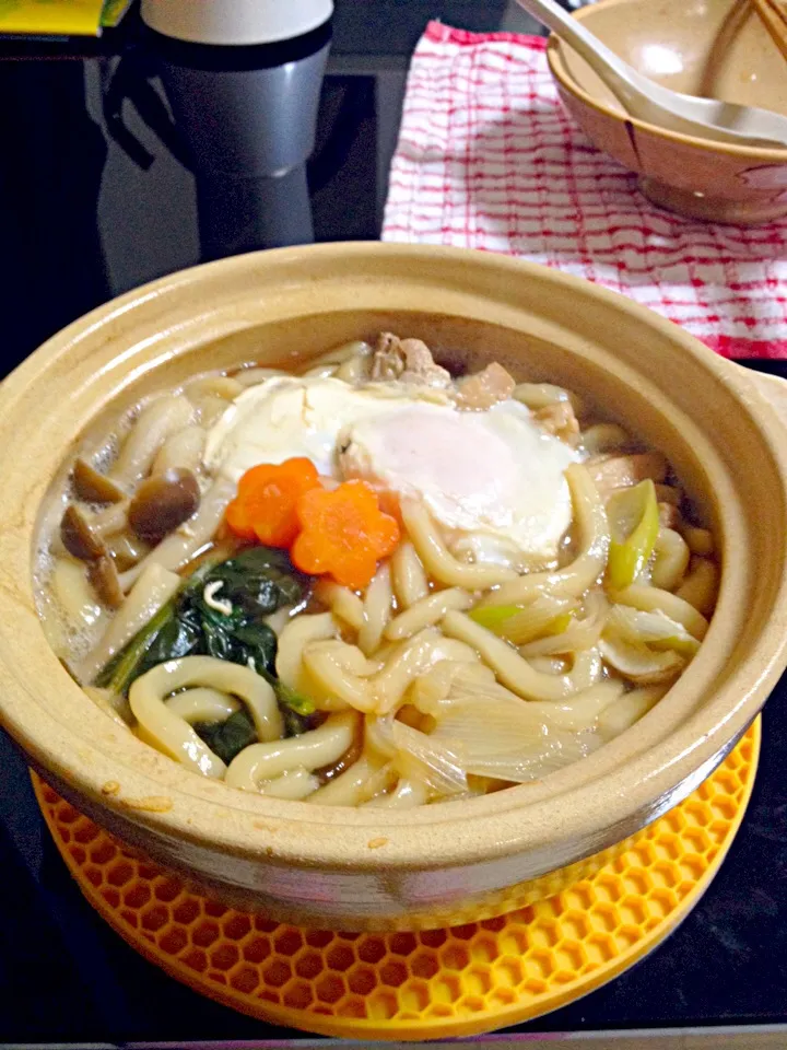 鍋焼きうどん タカちゃんマンありがとう|ゆきさん