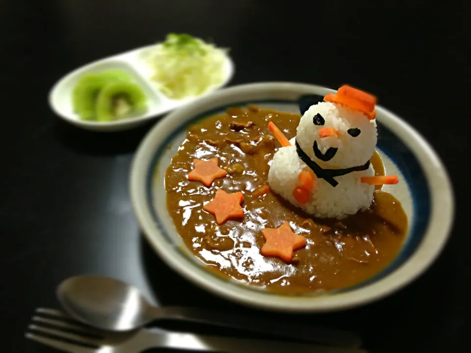 雪だるまカレー*\(^o^)/*|wakameさん