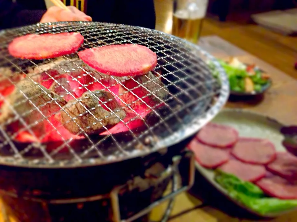 焼肉。塩タン|ちびさん