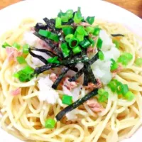 大根おろしとツナのパスタ|あーちゃさん