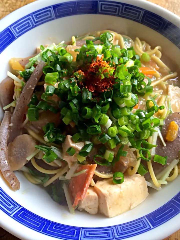 夕べの粕汁からの酒粕ラーメン‼︎|Yoshinobu Nakagawaさん