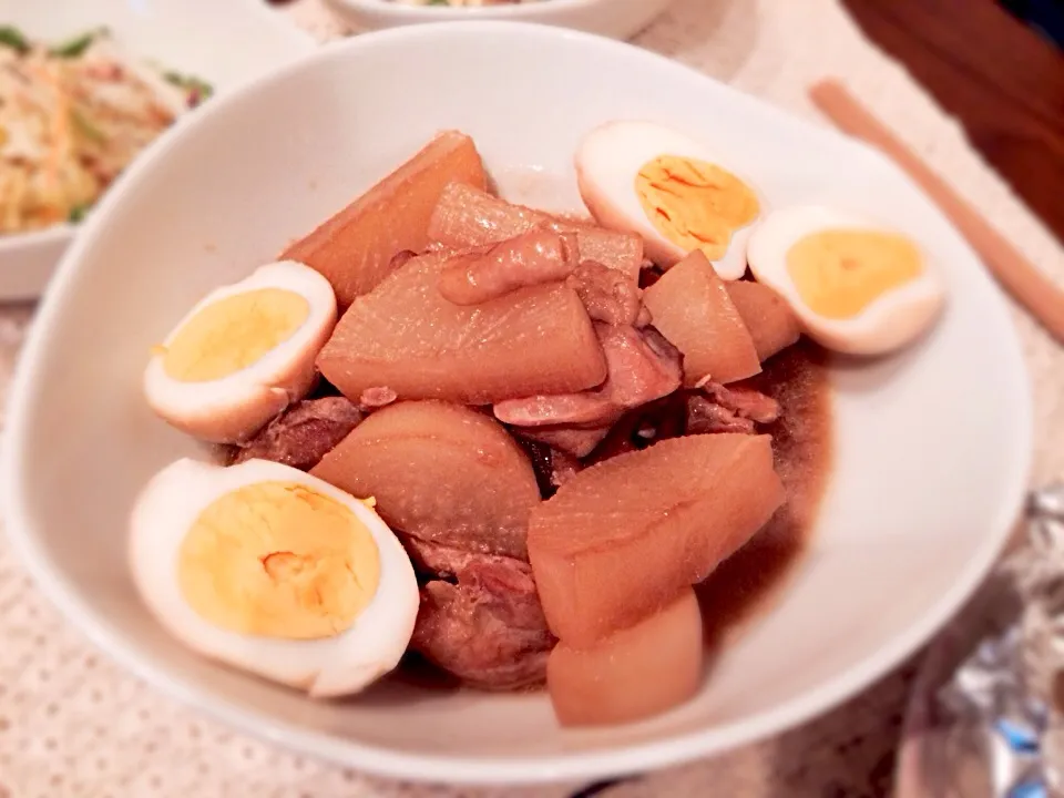 大根と鶏肉の煮物|Naoさん