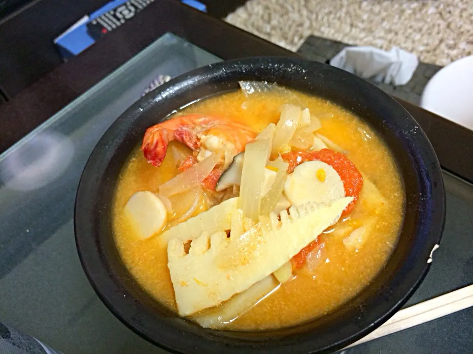 Snapdishの料理写真:Tom yum kun|MI KIさん