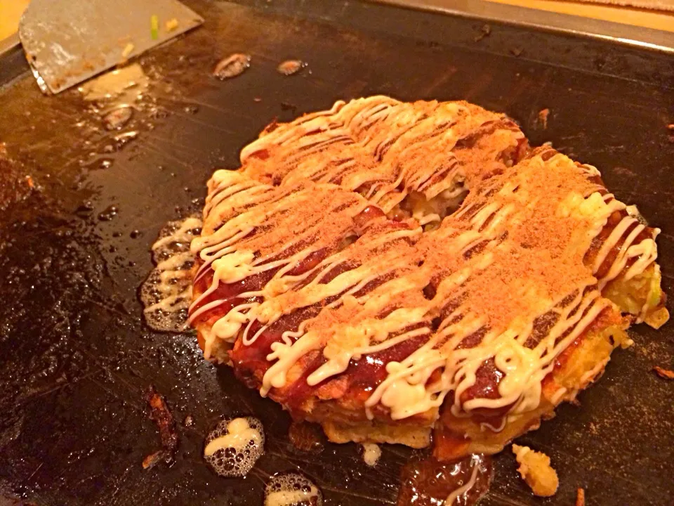 Snapdishの料理写真:Okonomiyaki|MI KIさん