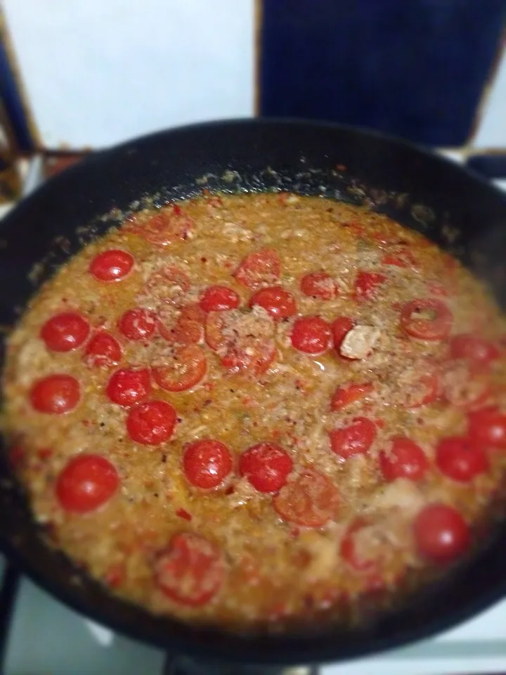 Chilli crab linguine - work in progress!|Sonia Harrisさん