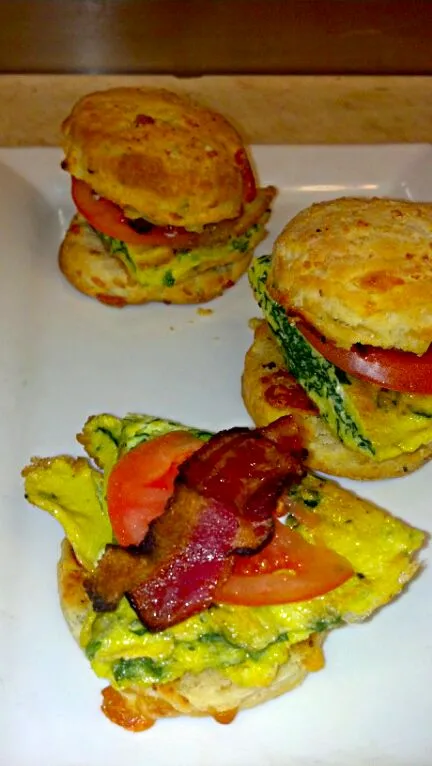 cheddar jalapeño breakfast biscuit sandwich|matt hatchewさん