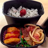 Snapdishの料理写真:高校生息子弁当|よっこーなさん