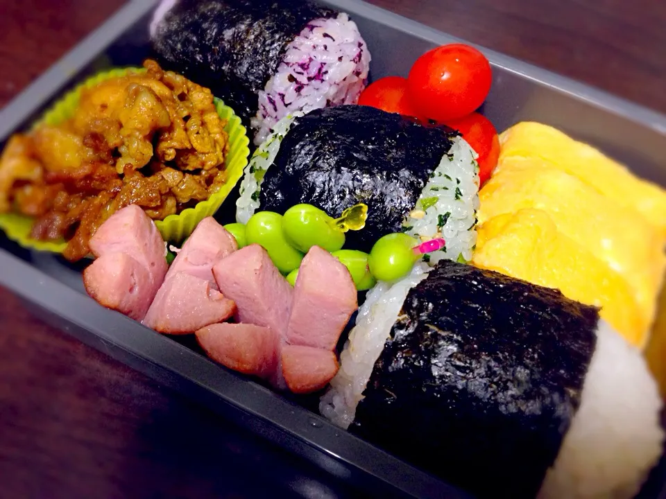 Snapdishの料理写真:おにぎり弁当|優さん