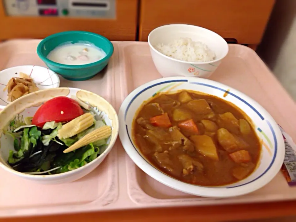 入院中。お昼ごはん|ちあきさん