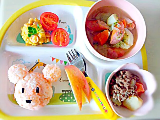 ＊2/10 子供の普通のお昼ご飯＊|あいたんさん