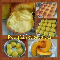 Snapdishの料理写真:pumpkin cheese bun|Zainabさん