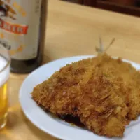 Snapdishの料理写真:長野屋食堂、魚フライ|Akira Nishihiraさん