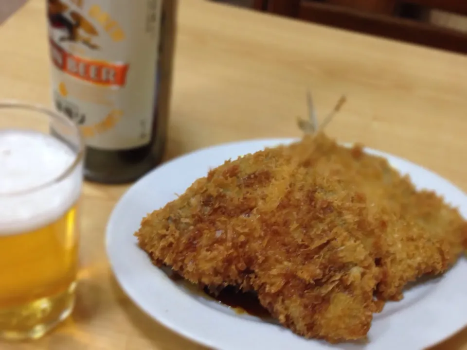 Snapdishの料理写真:長野屋食堂、魚フライ|Akira Nishihiraさん