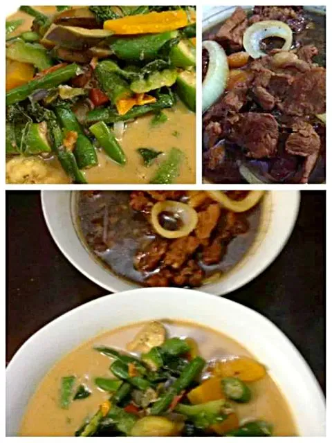 Pinoy Food : Bistek Tagalog & Pakbet with gata|Dan Alfred Garcia Madriagaさん