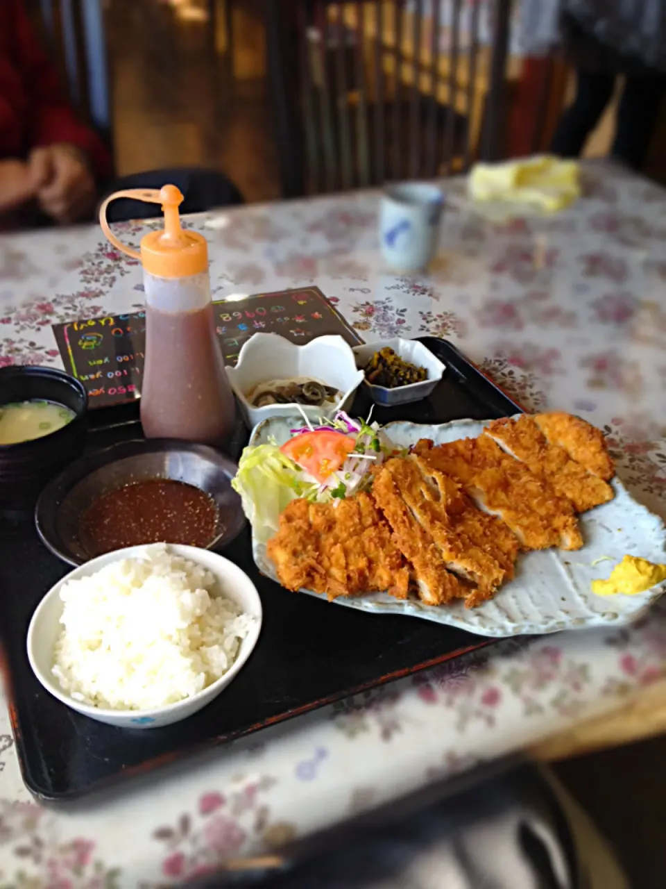 玉名 トンカツひかり とんかつ定食|みちるさん