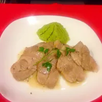 Snapdishの料理写真:豚肉の白ワイン煮込み|yさん