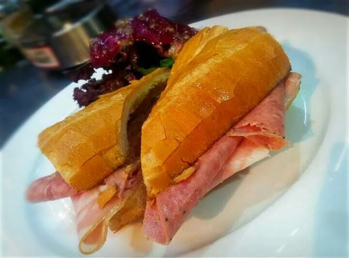 cotto salsiccia e mortadella sadwich|Topchefさん