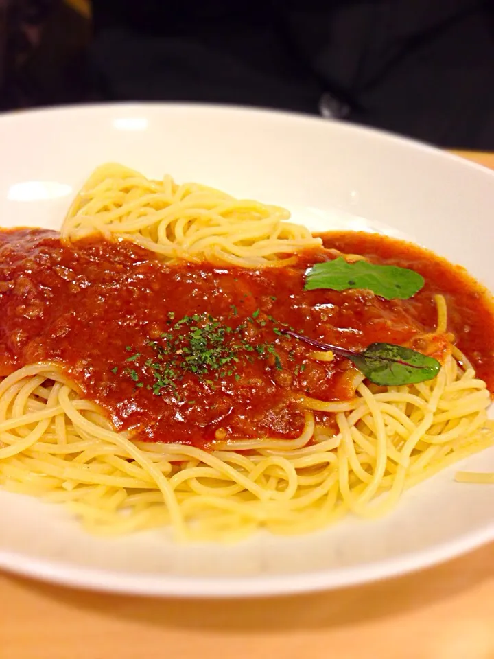 Spaghetti tomato sauce|Risa Ozonoさん