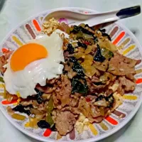 Snapdishの料理写真:嫁謹製ガッパオもどき|Yu-ki  Orikuraさん