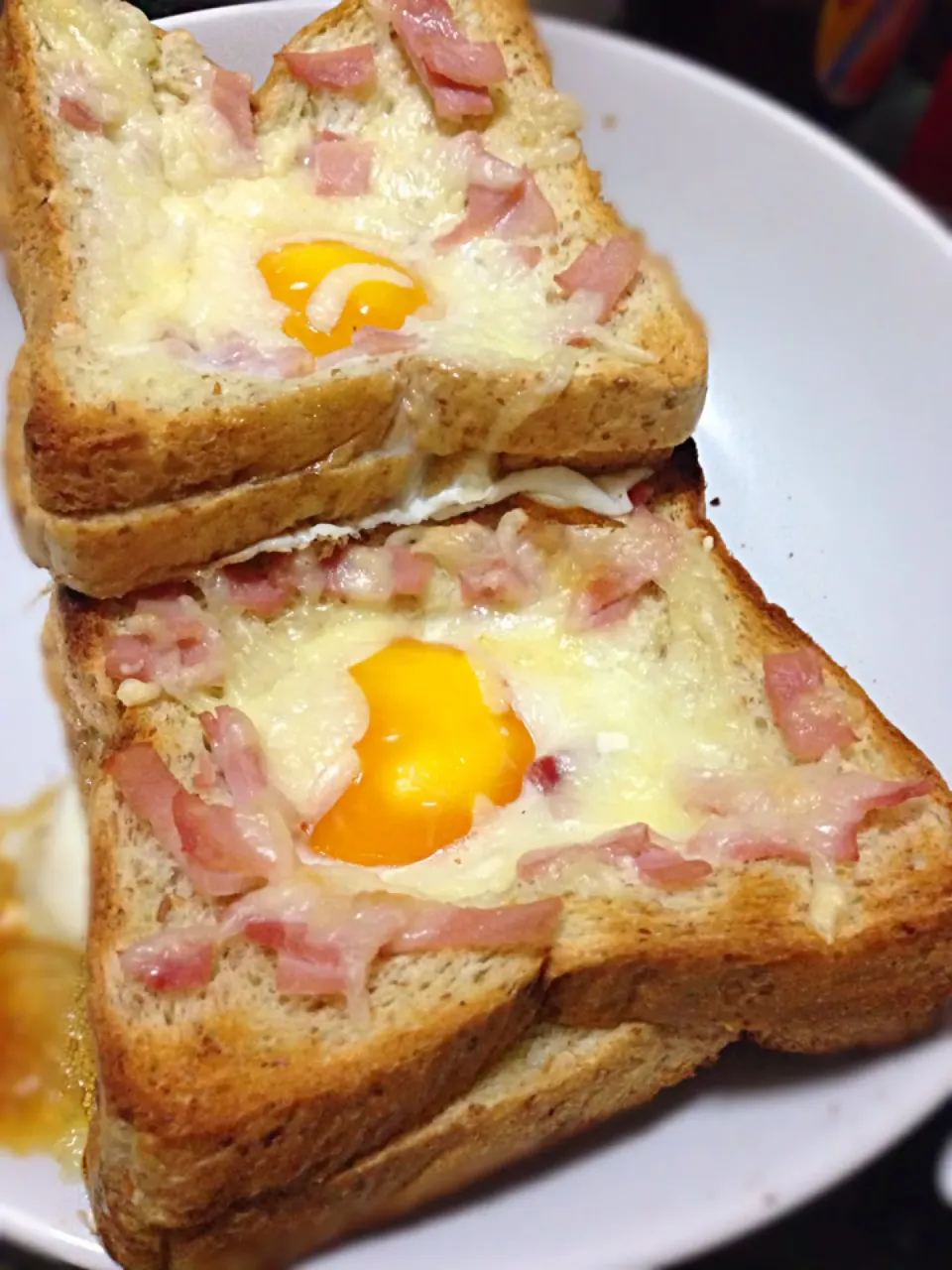 Egg ham cheese toast|rayrisarさん