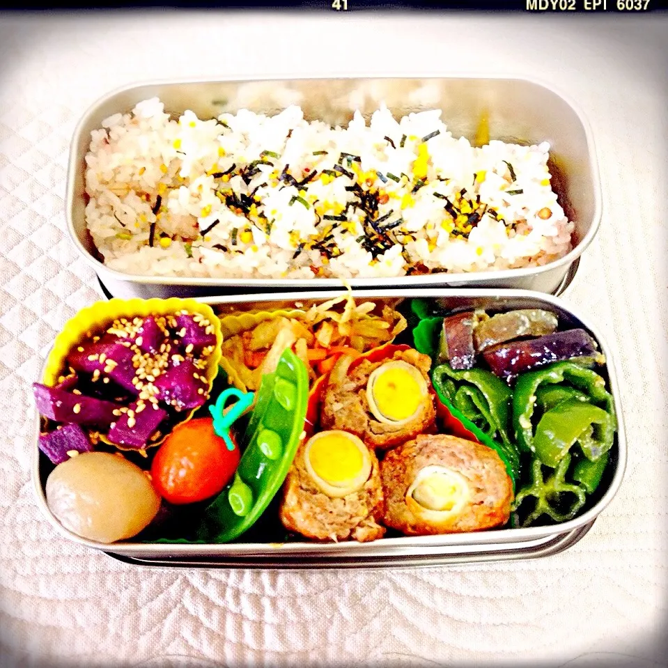 Snapdishの料理写真:今日のお弁当☆|パピヨン☆さん