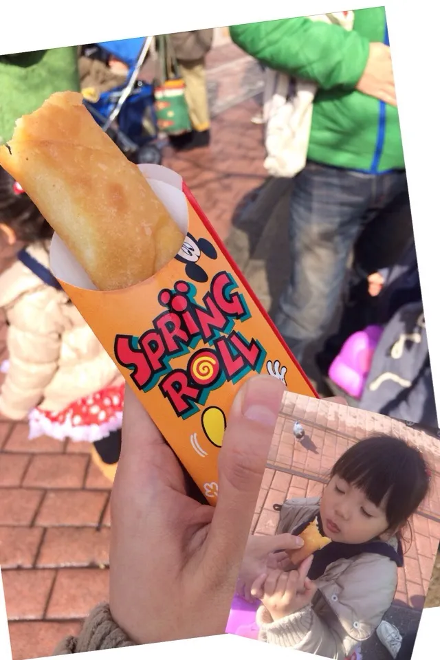 Snapdishの料理写真:Disney♥︎スプリングロール♥︎|☃YUKIさん