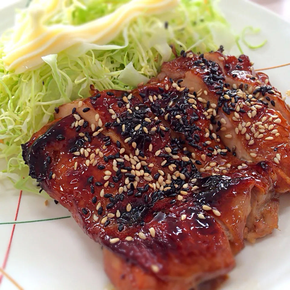 チキンごま照り焼き|さるさん