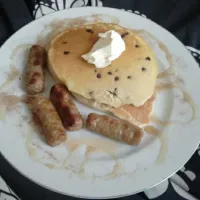 Chocolate chip pancakes|Chrisさん