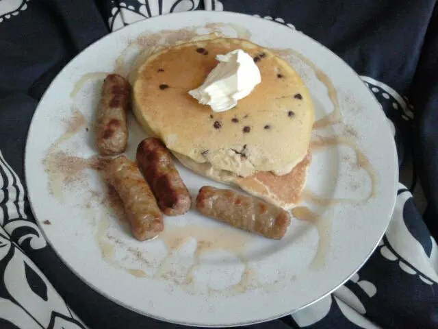 Chocolate chip pancakes|Chrisさん