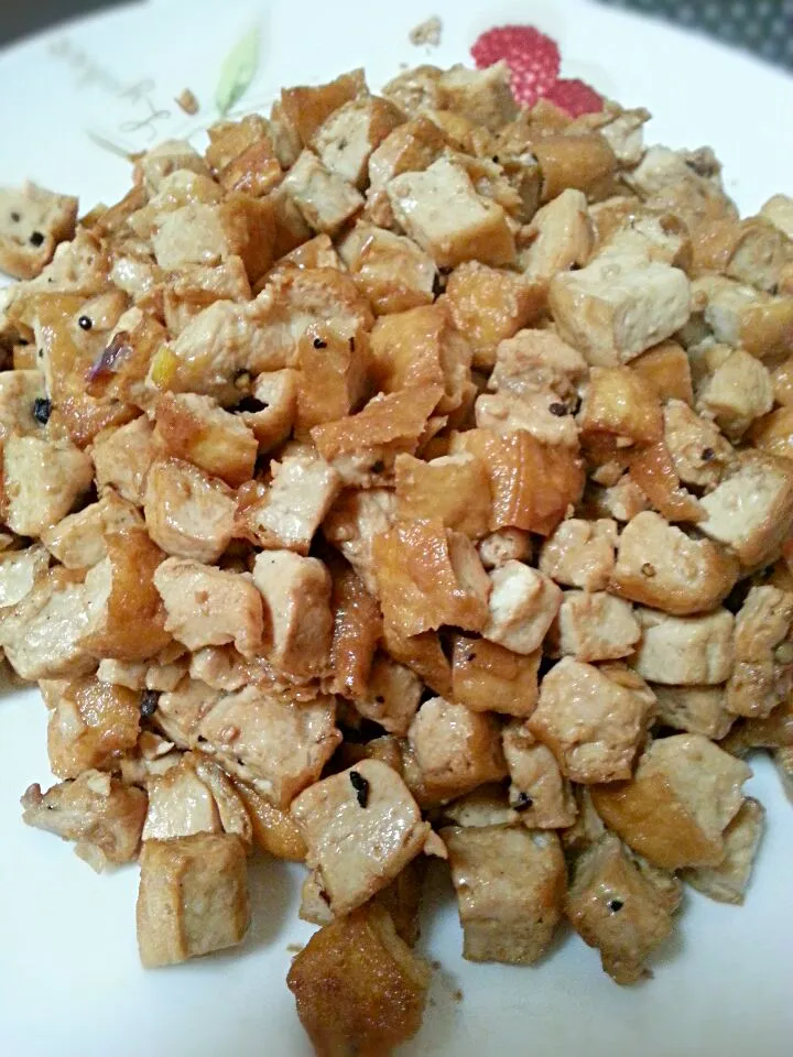 sauteed tokwa wid chicken breast|Aileen Segovia Lacoさん