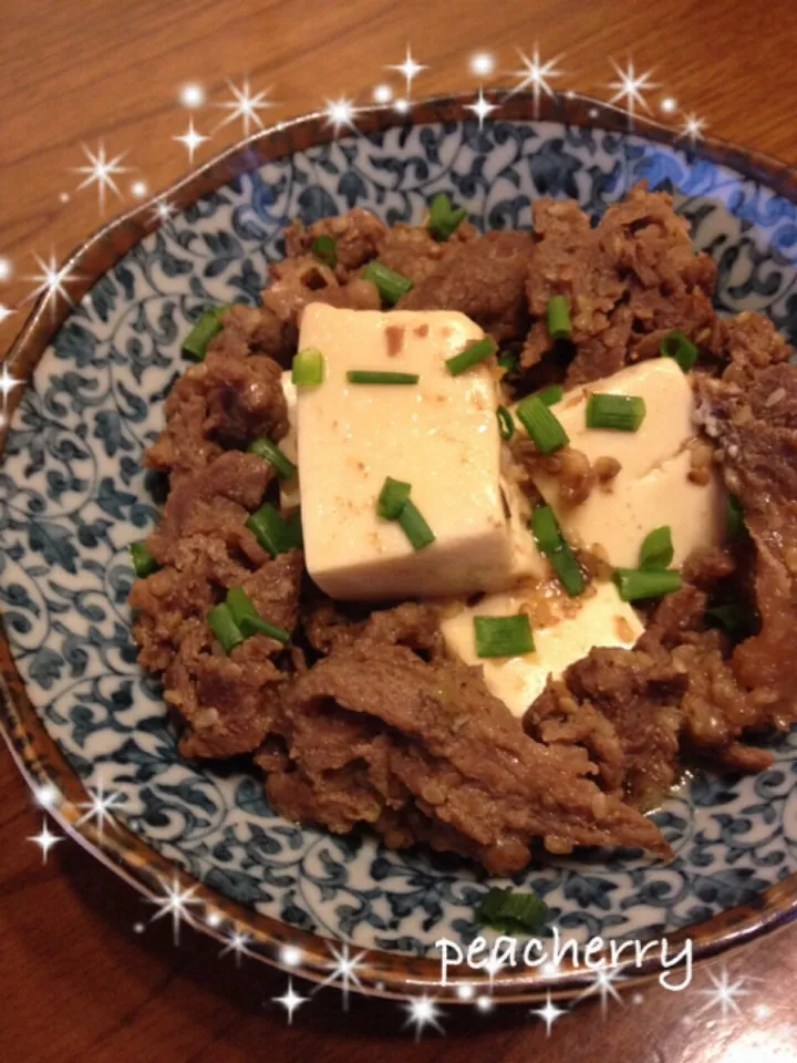 プルコギのたれで肉豆腐〜😊|☆ぴ〜ちゃん☆さん